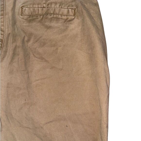 Gap Girlfriend Khaki Tan Neutral Cotton Pants - Size 4 - Picture 10 of 10